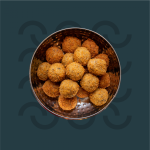 Arancinis aux tomates séchées et basilic frais (Lot de 5), environ 250gr