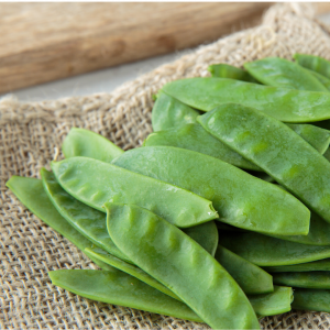 Pois mange tout biologiques