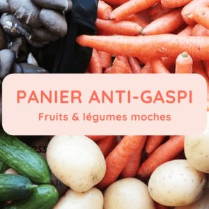 Panier de fruits et légumes moches