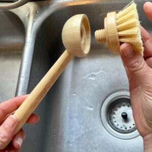 Brosse vaisselle bois/tampico