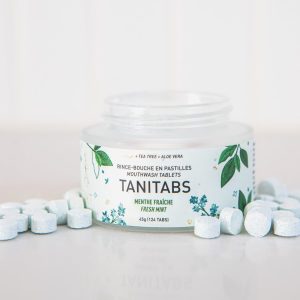 Rince-bouche en pastilles | Menthe fraîche (62 pastilles)