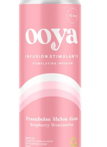 Ooya Framboise Melon d'eau et Guayusa - Bio