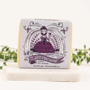 Savon Mademoiselle Clairefontaine - crème de lavande