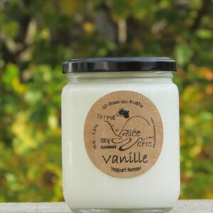 Yogourt vanille 750 ml 3.8% M.G.