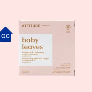 Shampoing et savon corps bébé : baby leaves