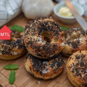 Bagels au pavot (lot de 6)