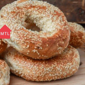 Bagels aux graines de sésame (lot de 6)