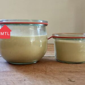 Crème aux oeufs à l'érable (150 g)