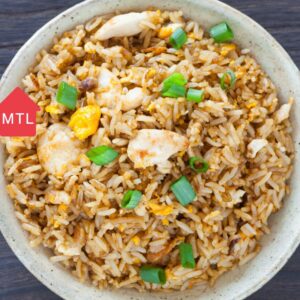 Riz au poulet et aux épices libanaises