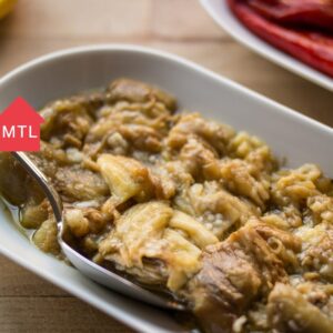 Salade d'aubergine