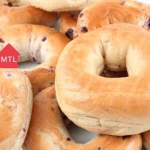 Bagels aux bleuets (lot de 6)