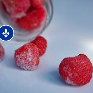 Fraises du Québec congelées (500 ml), ferme Pitre