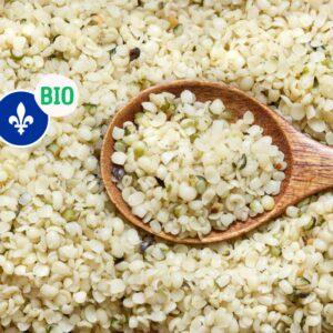 Graines de chanvre écalées | Biologiques & Québec.