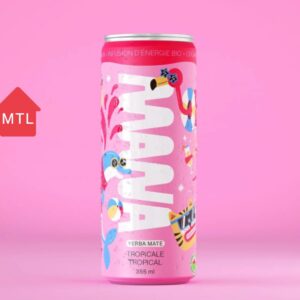 Thé pétillant tropical