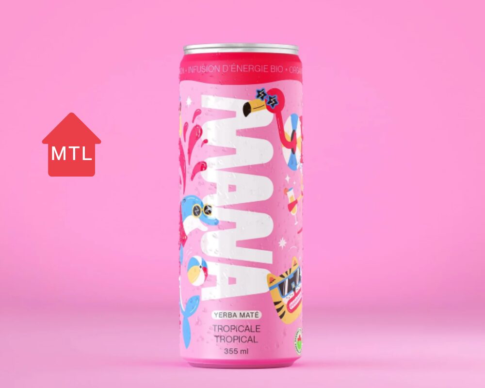 Thé pétillant tropical