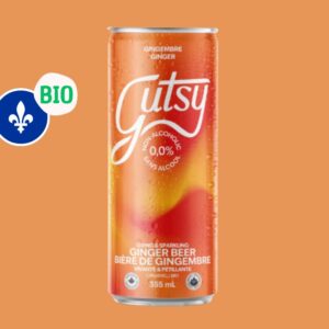 Bière de gingembre originale de Gutsy (355 ml - sans alcool)