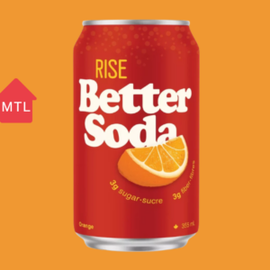 Rise Better Soda - Soda santé et prébiotique (355 ml)