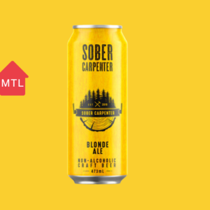 Sober Carpenter Ale Blonde - Bière sans alcool (473 ml)
