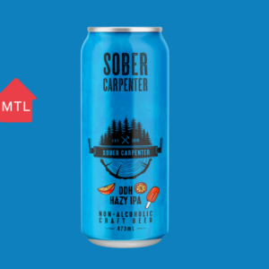 Sober Carpenter DDH Hazy IPA - Sans alcool (473 ml)