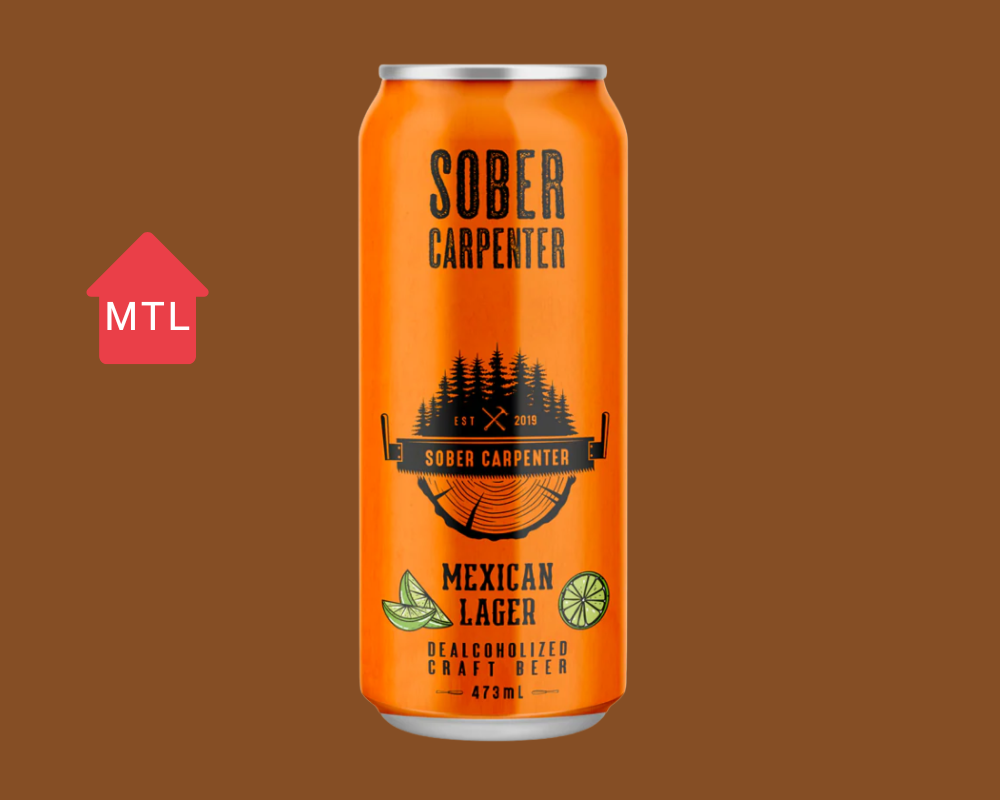 Sober Carpenter Lager Mexicaine (Sans Alcool)