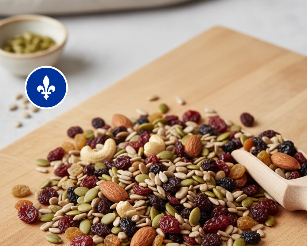 Mélange de graines et canneberges, 350 gr