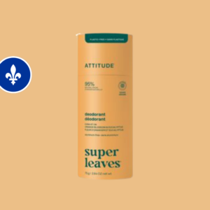 Déodorant naturel Super leaves® - Fleur d’oranger et Eucalyptus