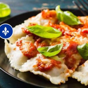 Raviolis au bœuf et au veau