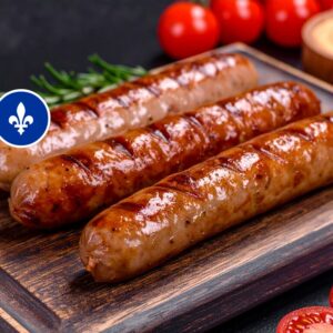 Saucisses tomate basilic - lot de 3