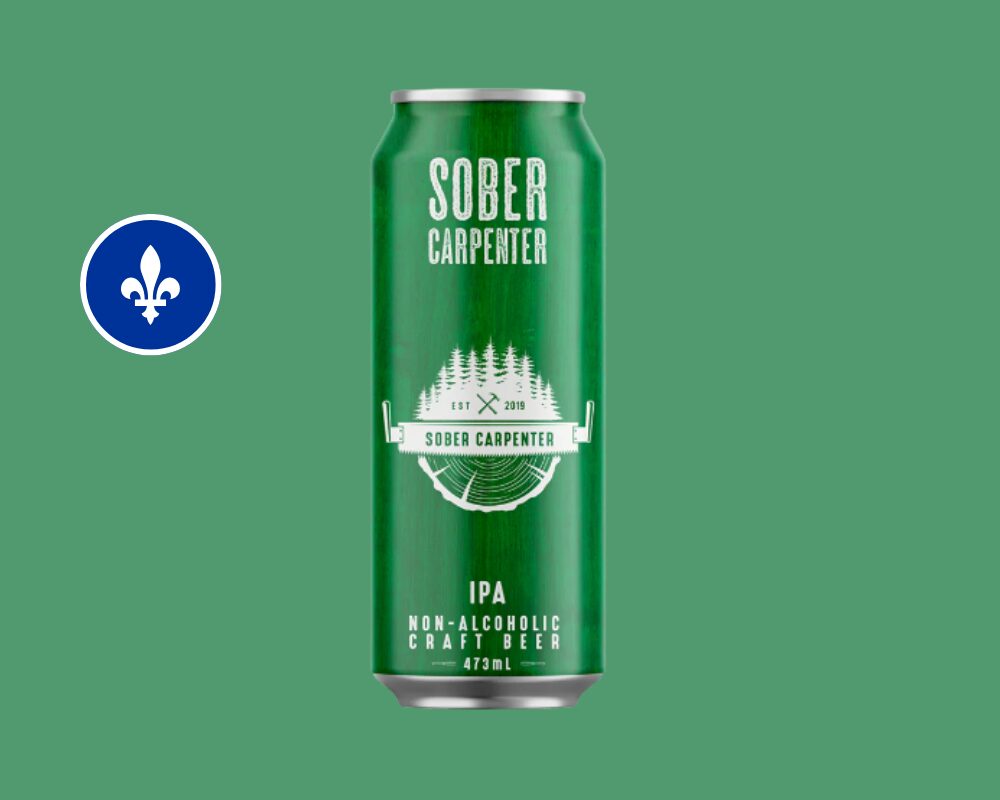 Sober Carpenter IPA - Bière sans alcool (473 ml)