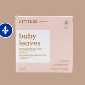 Shampoing et savon corps pour bébé en barre - ATTITUDE