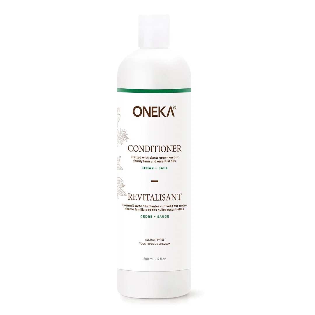 Revitalisant au cèdre et à la sauge – Oneka (500 ml)
