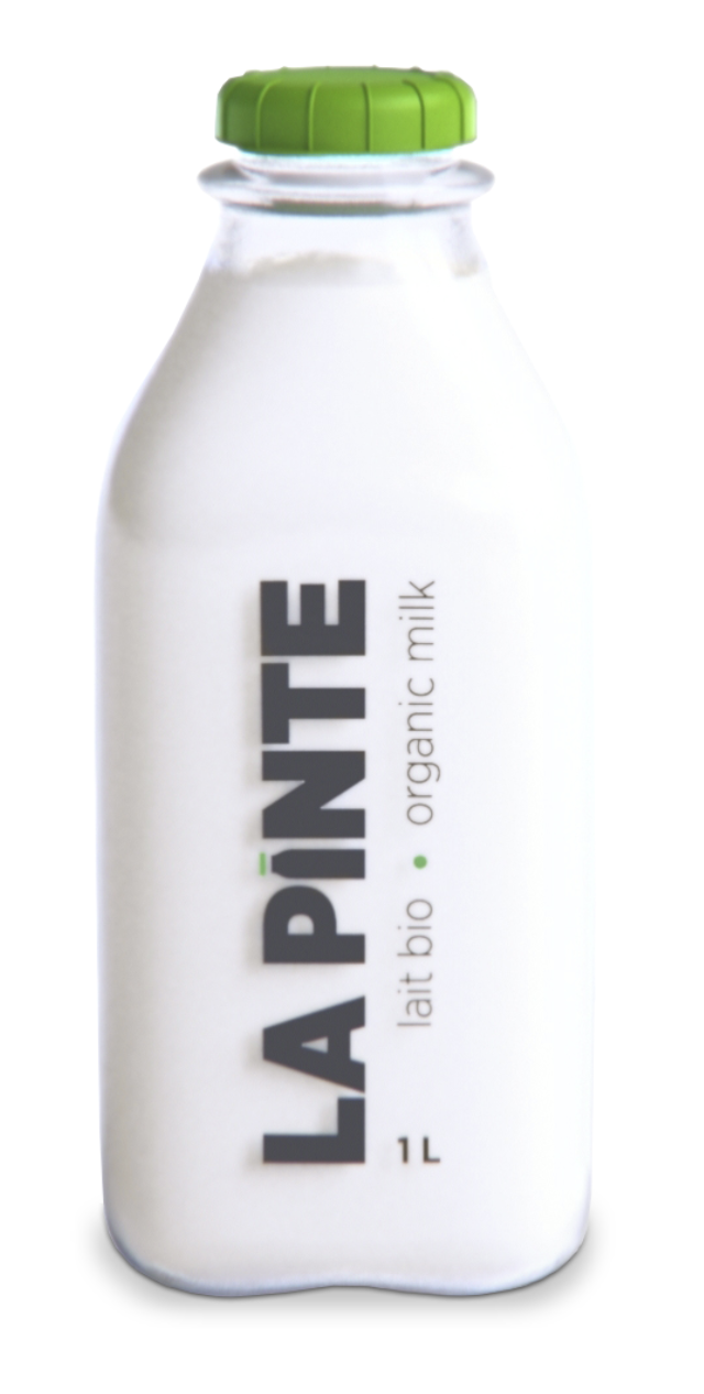 Lait biologique 1L 2%